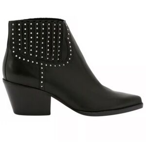 Dolce Vita Sethe Black Studded Ankle Boots women’s size 10